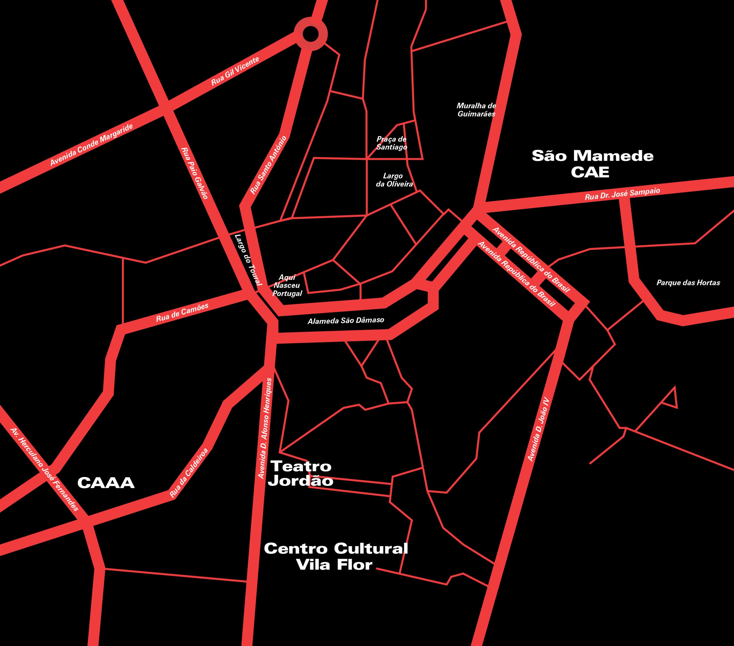 Venues do festival em Guimarães